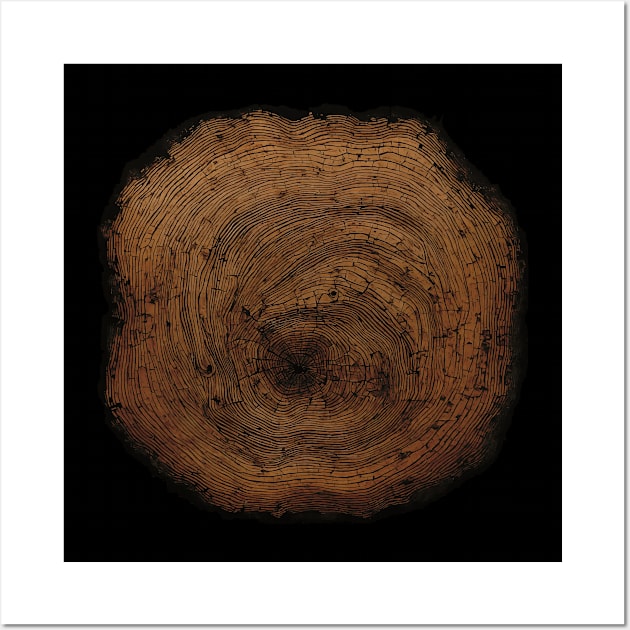 Tree Ring Wall Art by ginkelmier@gmail.com